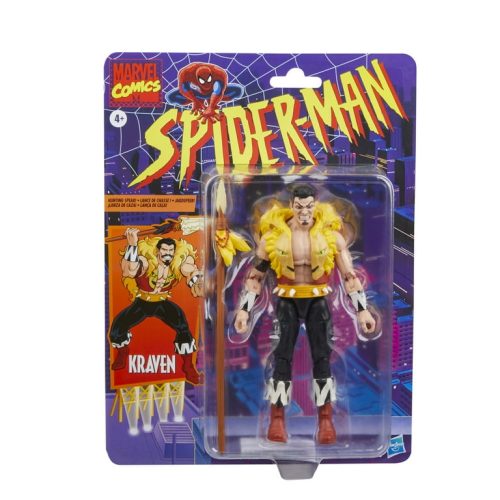 MARVEL LEGENDS RETRO SPIDER-MAN KRAVEN