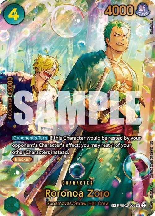 Roronoa Zoro [SP] PRB02-006